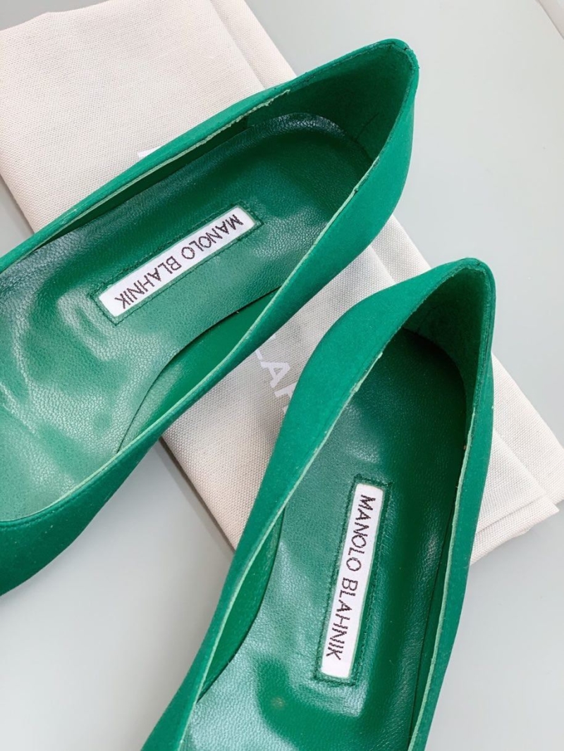 Manolo Blahnik flat shoes